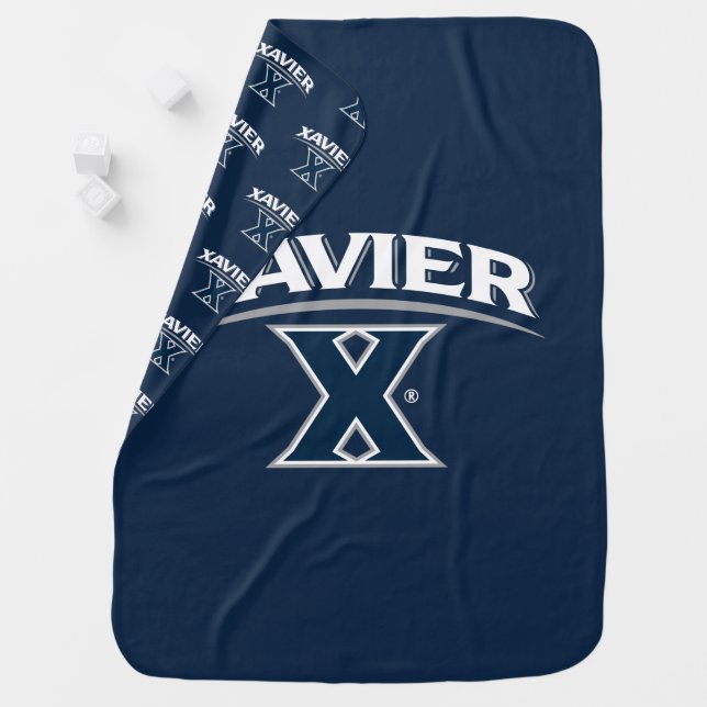 Xavier University X Baby Blanket (In Situ)