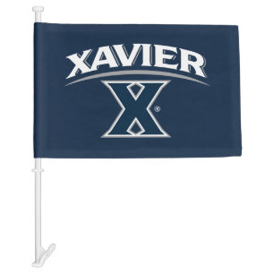 Xavier University X Car Flag
