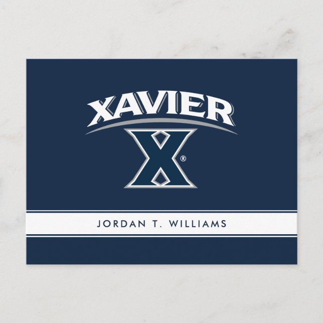 Xavier University X Invitation Postcard (Front)