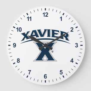 Xavier University X Large Clock