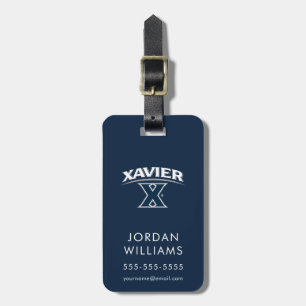 Xavier University X Luggage Tag