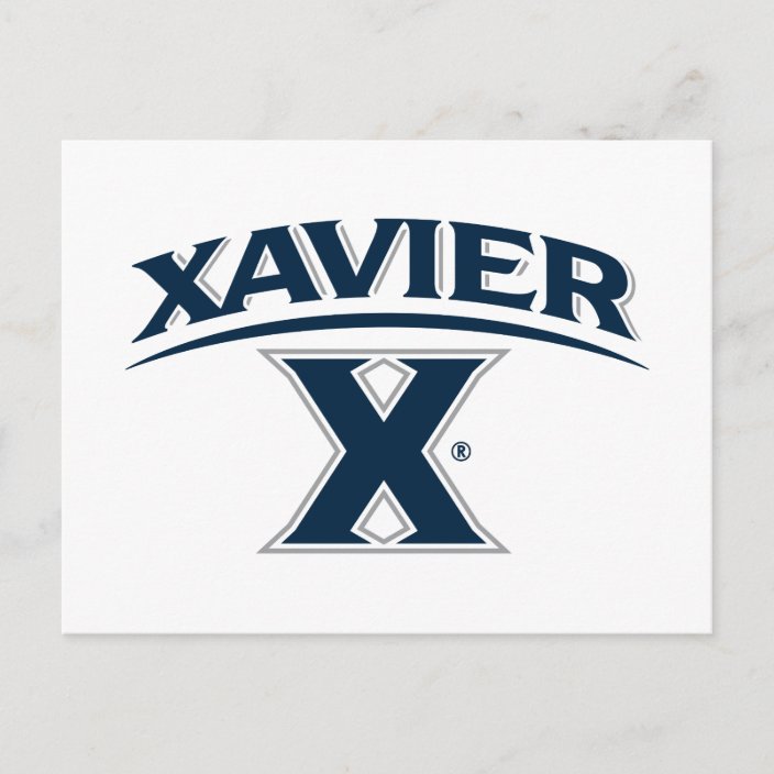 Xavier University X Postcard | Zazzle.com