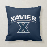 Xavier University X Throw Pillow<br><div class="desc">Check out these Xavier University Mark designs! Show off your Xavier University Pride with these new University products. These make the perfect gifts for the Xavier student, alumni, family, friend or fan in your life. All of these Zazzle products are customizable with your name, class year, or club. Go Musketeers!...</div>