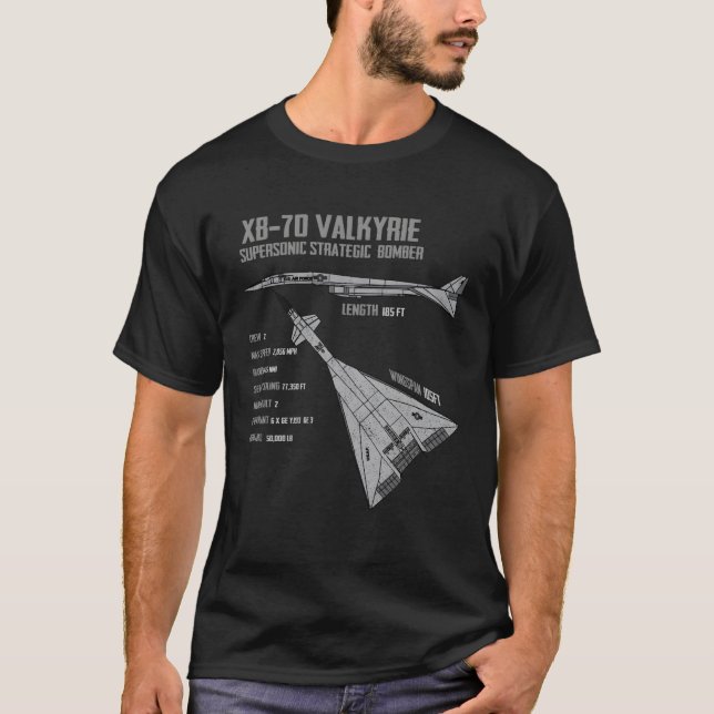 Xb-70 Valkyrie T-Shirt (Front)