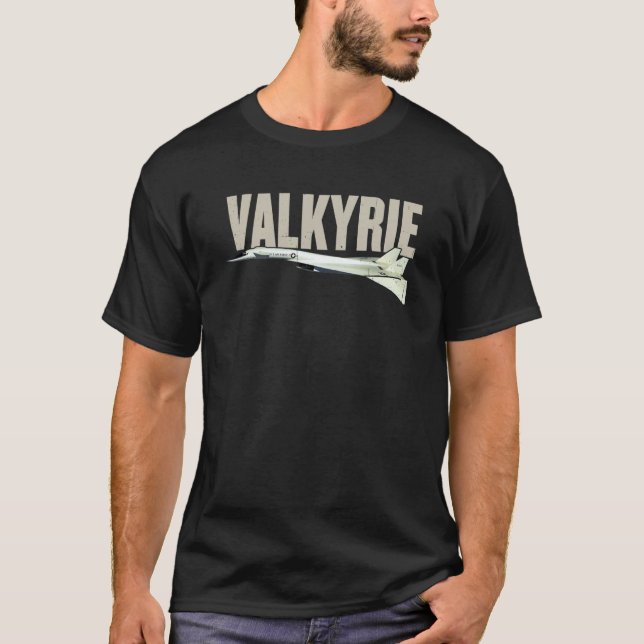XB 70 XB70 Valkyrie US Bomber Jet Airplane plane T-Shirt (Front)
