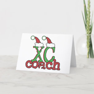 XC Cross Country Coach - Christmas Holiday Card
