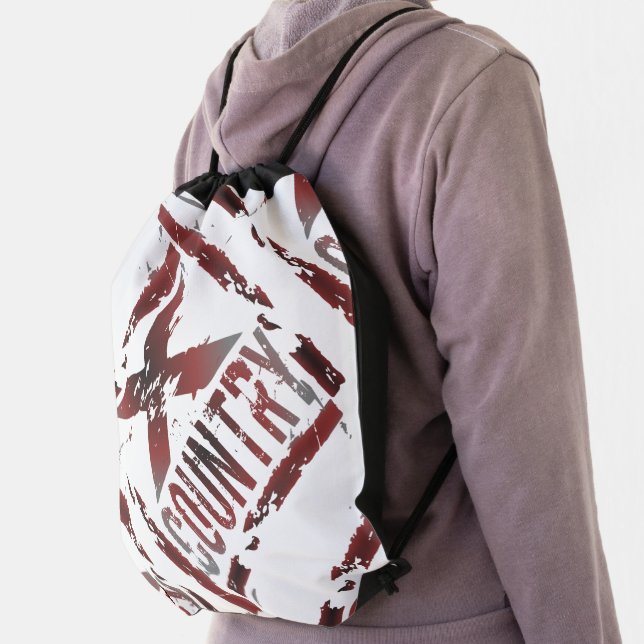 XC Cross Country Runner Drawstring Bag (Insitu)
