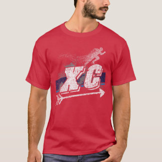 XC Cross Country Runner Open Air Individualeam Spo T-Shirt
