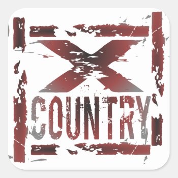 Xc Cross Country Runner Stickers by BiskerVille at Zazzle