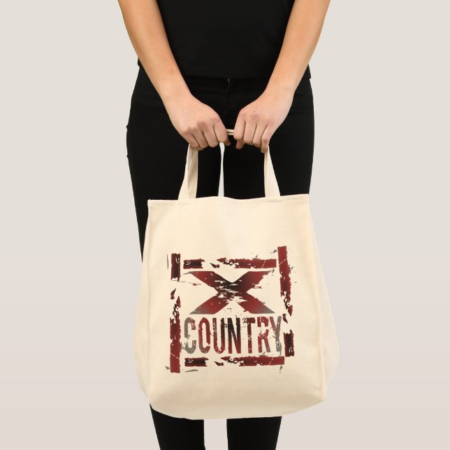 XC Cross Country Runner Tote Bag (Front (Product))