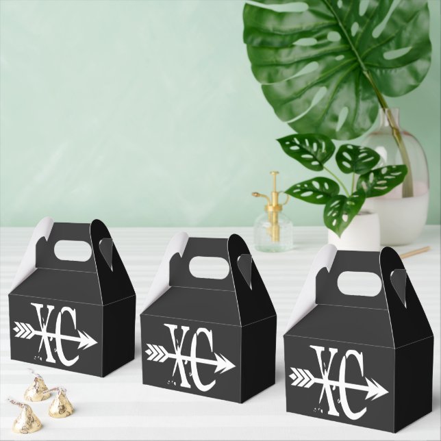 XC Cross Country Running Favor Box (Multiple)