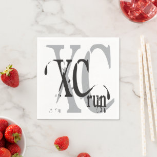 XC Cross Country Running Napkins