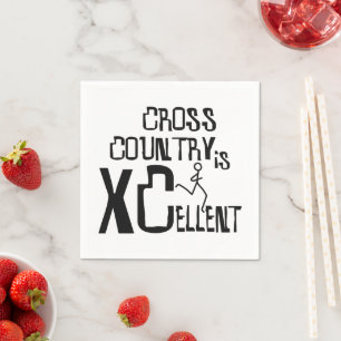 XC Cross Country © XCellent Runner Napkins