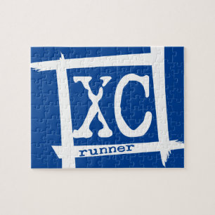 XC Runner - Cross Country Running Jigsaw Puzzle