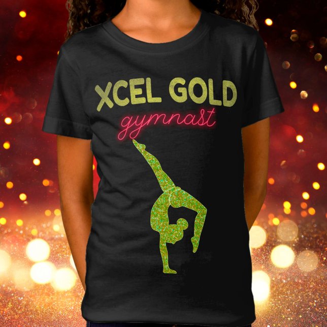 Xcel Gold Gymnastics T-Shirt  (Creator Uploaded)