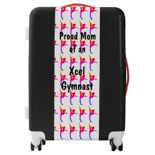 Xcel GYMNAST - PROUD MOM LUGGAGE