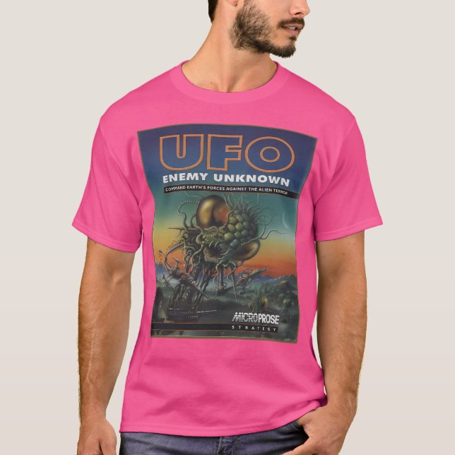 Xcom Ufo Defense Amiga Cover T-Shirt (Front)