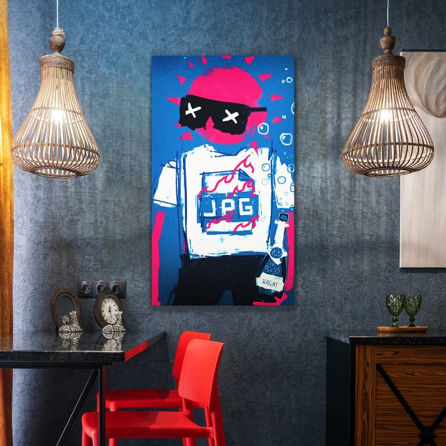 XCOPY Summer JPG WAGMI Pop Art Multiple Sizes Canvas Print (Creator Uploaded)