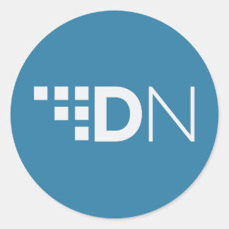 XDN DigitalNote Logo Classic Round Sticker