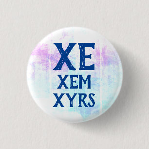 Xe Xem Xyrs Pronouns Button