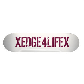 XEDGE4LIFEX skateboard Deck