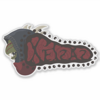 Xelzaz Logo by pashacore Sticker