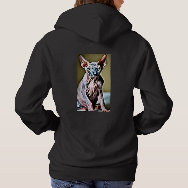 Xen Kitty Hoodie (Back)
