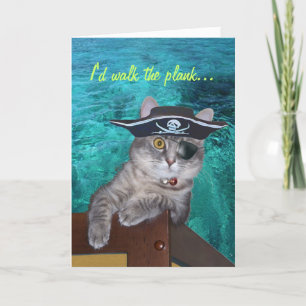 Xena Pirate Mother's Day Card