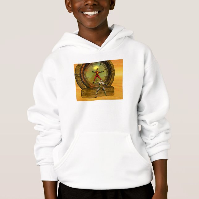 XENIA MEETS TITAN HOODIE (Front)