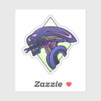 Stitch Fun Pose Collection Sticker, Zazzle