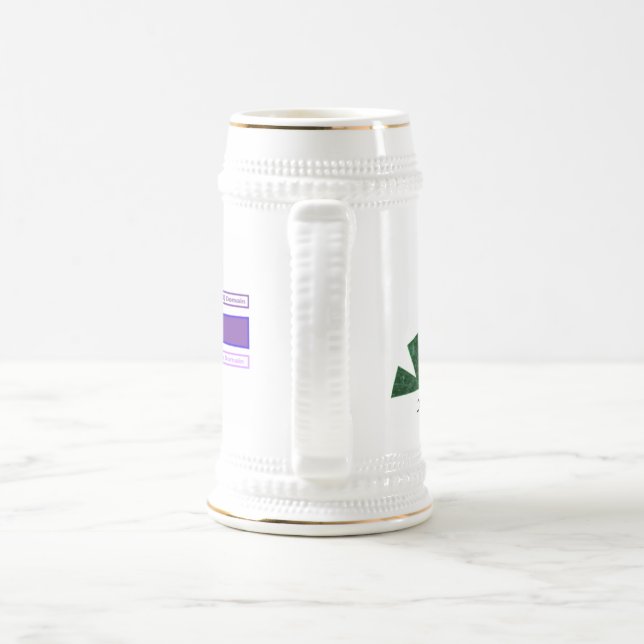 Xenopus/myo1d Beer Stein (Handle)