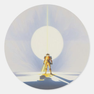 Xenu Initiate Classic Round Sticker