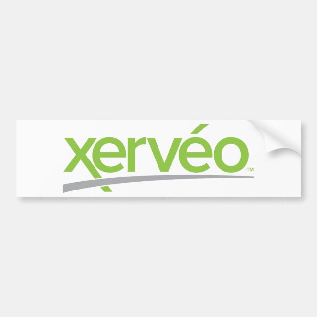 Xerveo Bumper Sticker (Front)