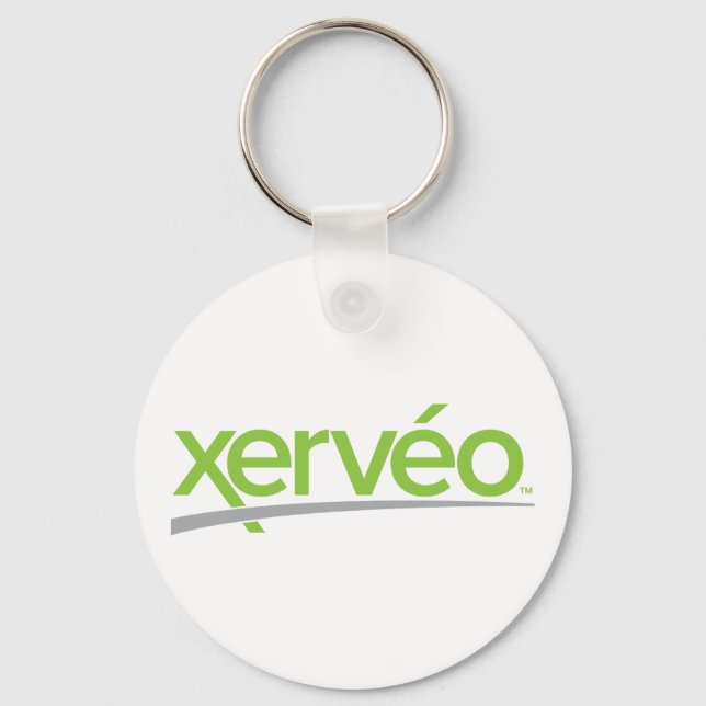 Xerveo Button Keychain (Front)