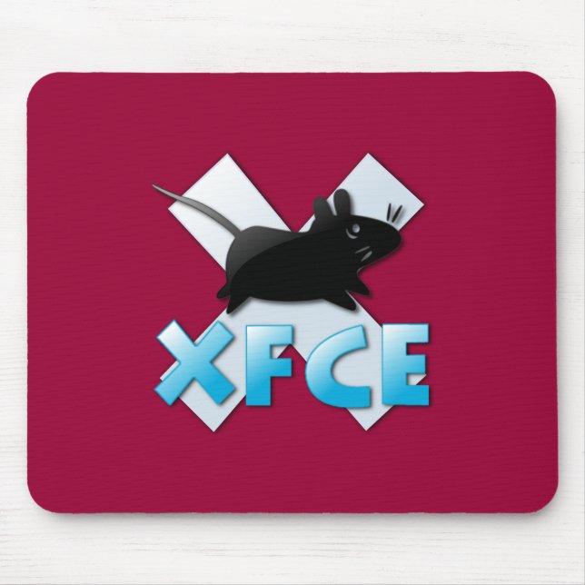 Xfce Linux Mousepad (Front)