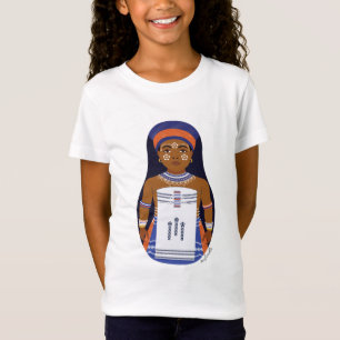 Xhosa, South African Matryoshka Girls' T-Shirt