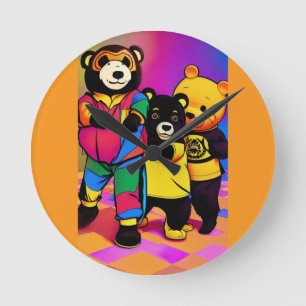 Xi Jinping at the Children's Party Round Clock