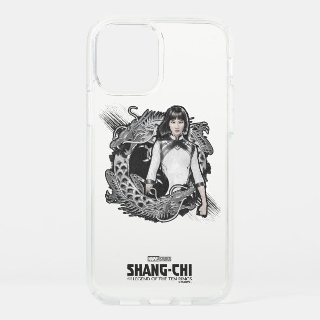 Xialing Dragon Watercolor Speck iPhone 12 Case (Front)