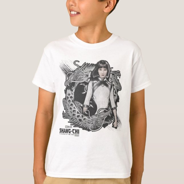 Xialing Dragon Watercolor T-Shirt (Front)