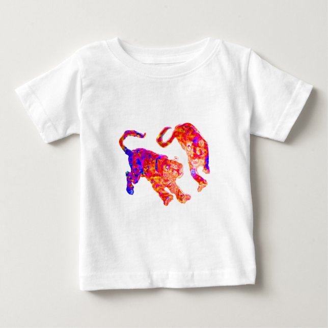 Xian China 2002  Ghost Tigers Hot & Cold Transp Th Baby T-Shirt (Front)