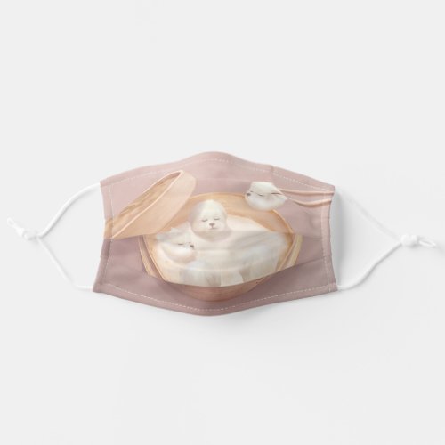 Xiao Long Bao Cute Illustration Adult Cloth Face Mask