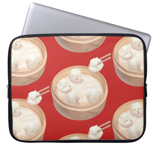 Xiao Long Bao Cute Illustration Laptop Sleeve