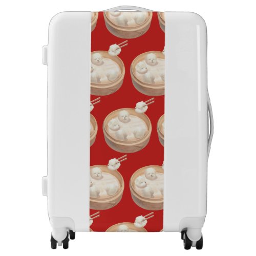 Xiao Long Bao Cute Illustration Luggage