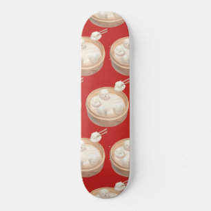 Xiao Long Bao Cute Illustration Skateboard