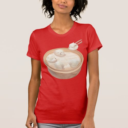 Xiao Long Bao Cute Illustration T_Shirt