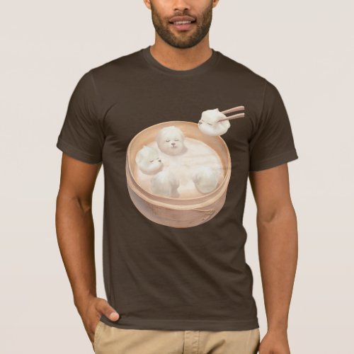 Xiao Long Bao Cute Illustration T_Shirt