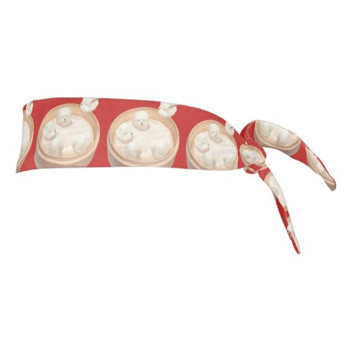 Xiao Long Bao Cute Illustration Tie Headband