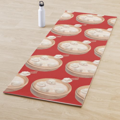 Xiao Long Bao Cute Illustration Yoga Mat