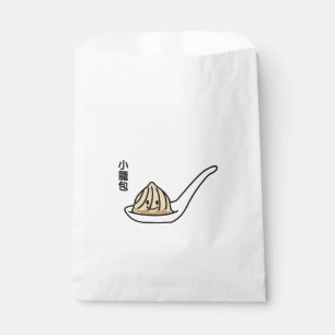 Xiaolongbao Chinese Soup Dumpling Dim Sum Bun Favor Bag