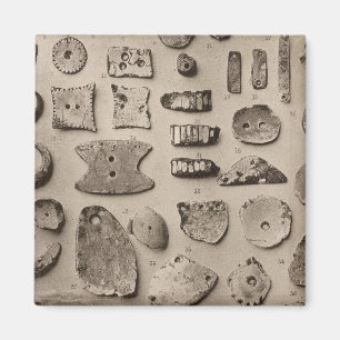 XII Shell ornaments, So California Magnet